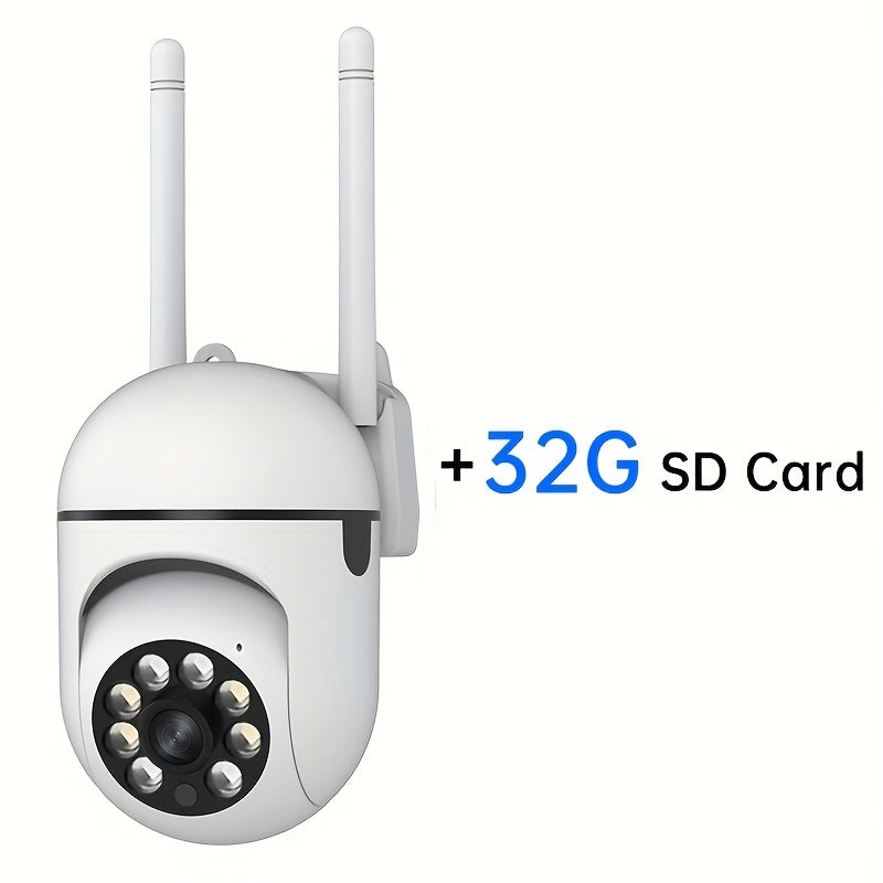 Smart Wi-Fi Camera with Full-Color Night Vision