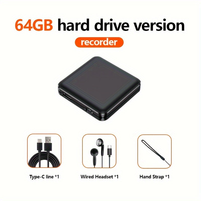 Voice Recorder – 50H Battery, 32GB Memory, Smart & Compact