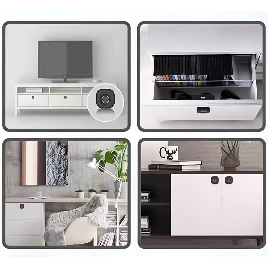 Smart Fingerprint Drawer Lock – Keyless, Secure & Minimalist