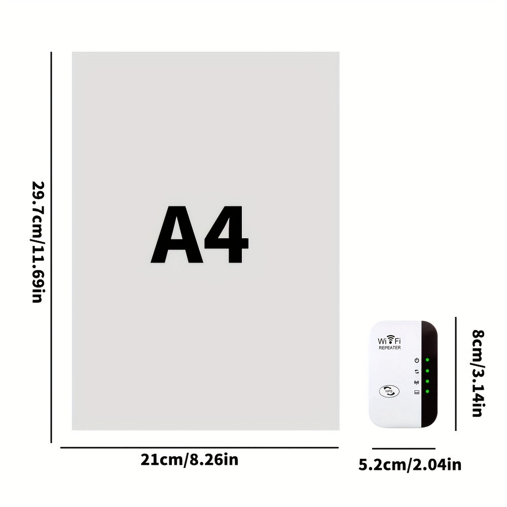 WiFi Extender – Long Range, Plug & Play Boost