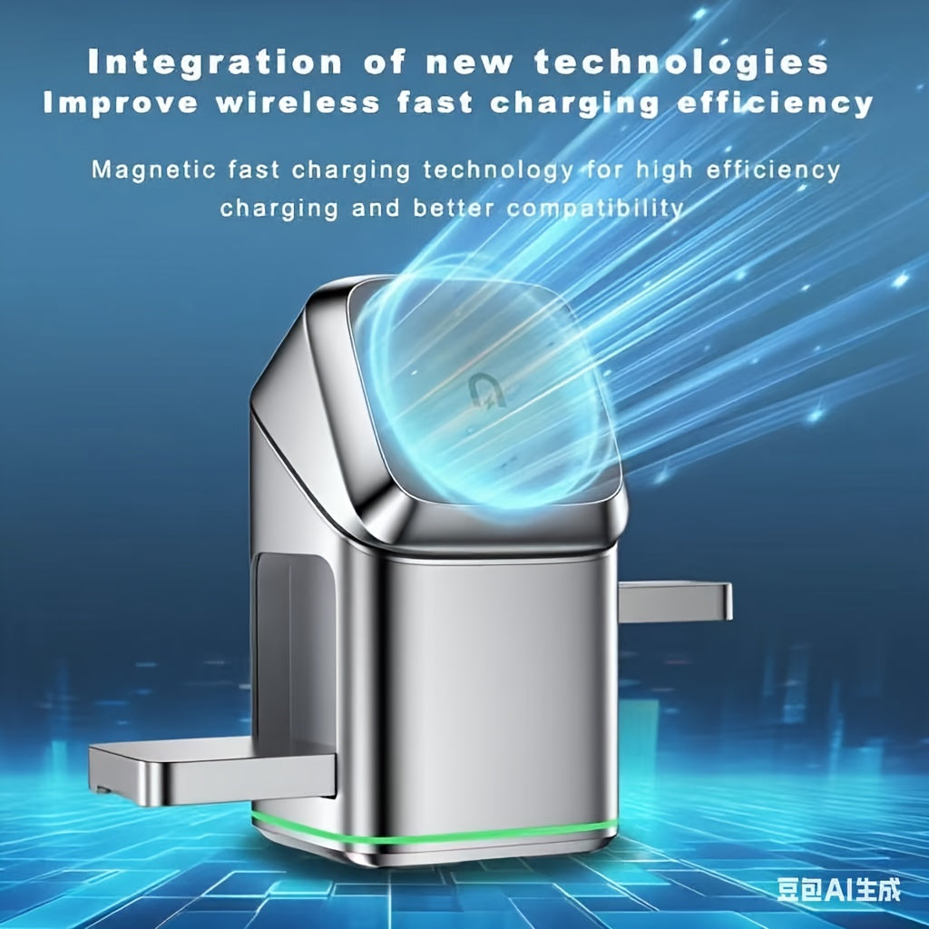 Multi-Device 3-in-1 Wireless Charger