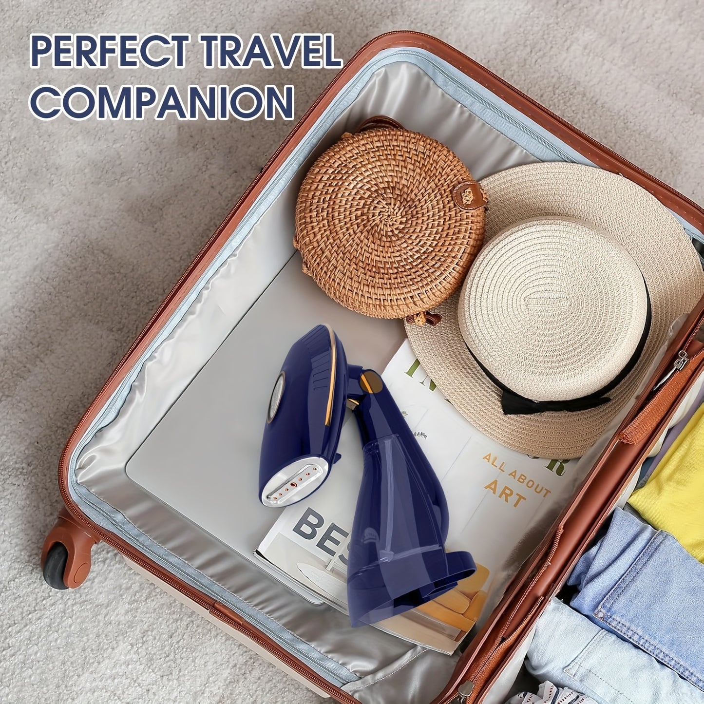 Portable Garment Steamer – 2-in-1 Iron & Wrinkle Remover