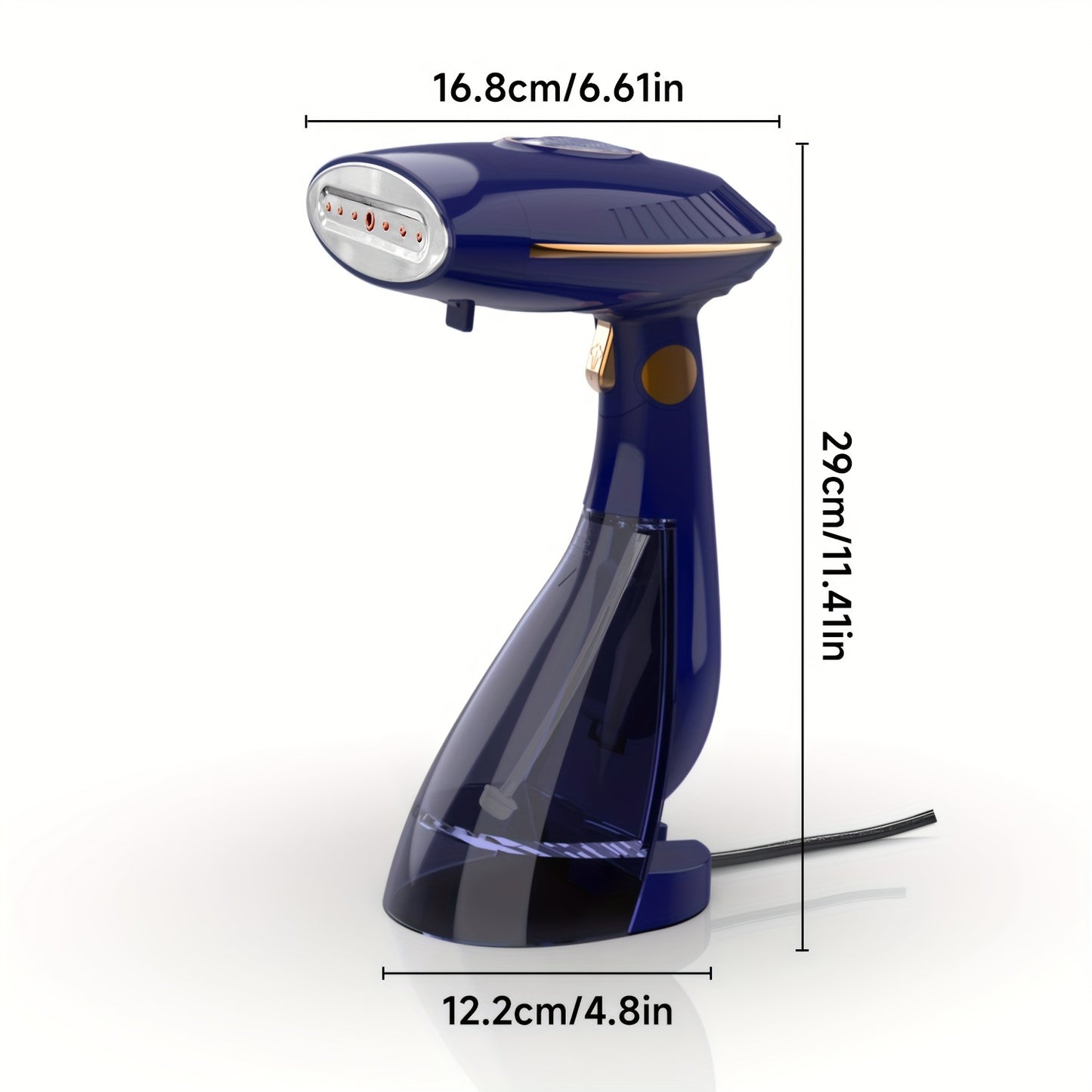 Portable Garment Steamer – 2-in-1 Iron & Wrinkle Remover