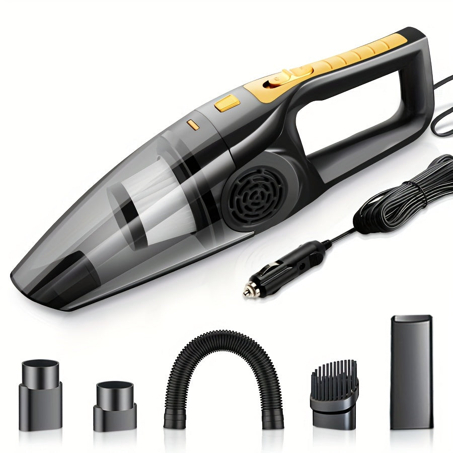 12V Car Vacuum Cleaner – Strong Suction, Handheld Power