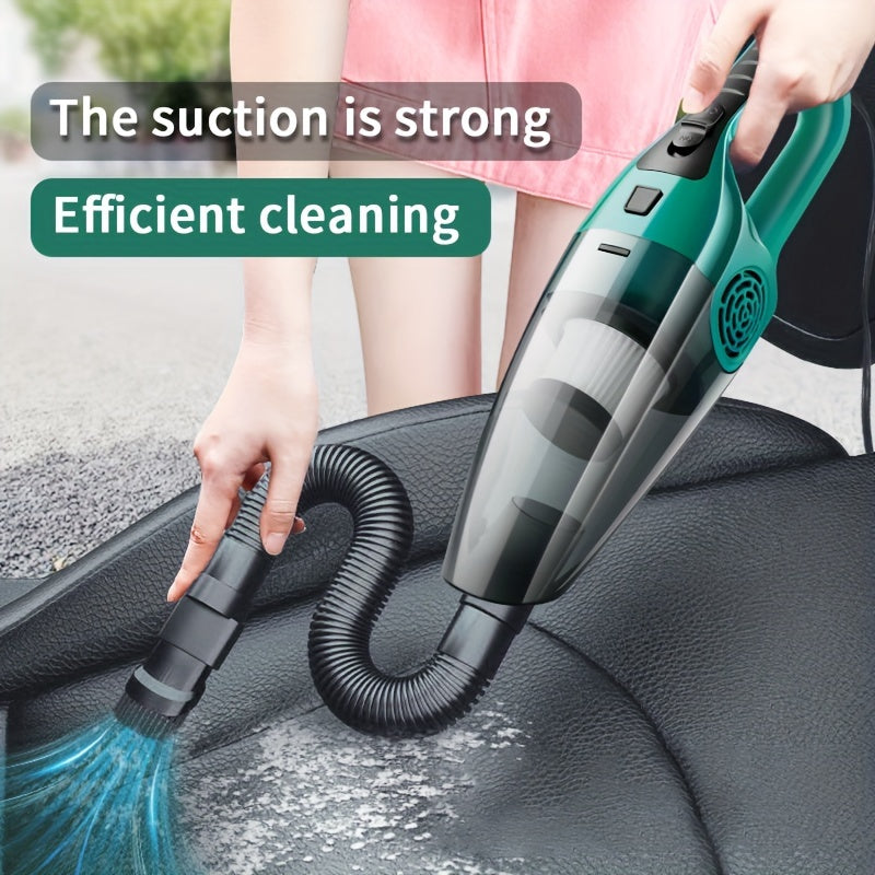12V Car Vacuum Cleaner – Strong Suction, Handheld Power