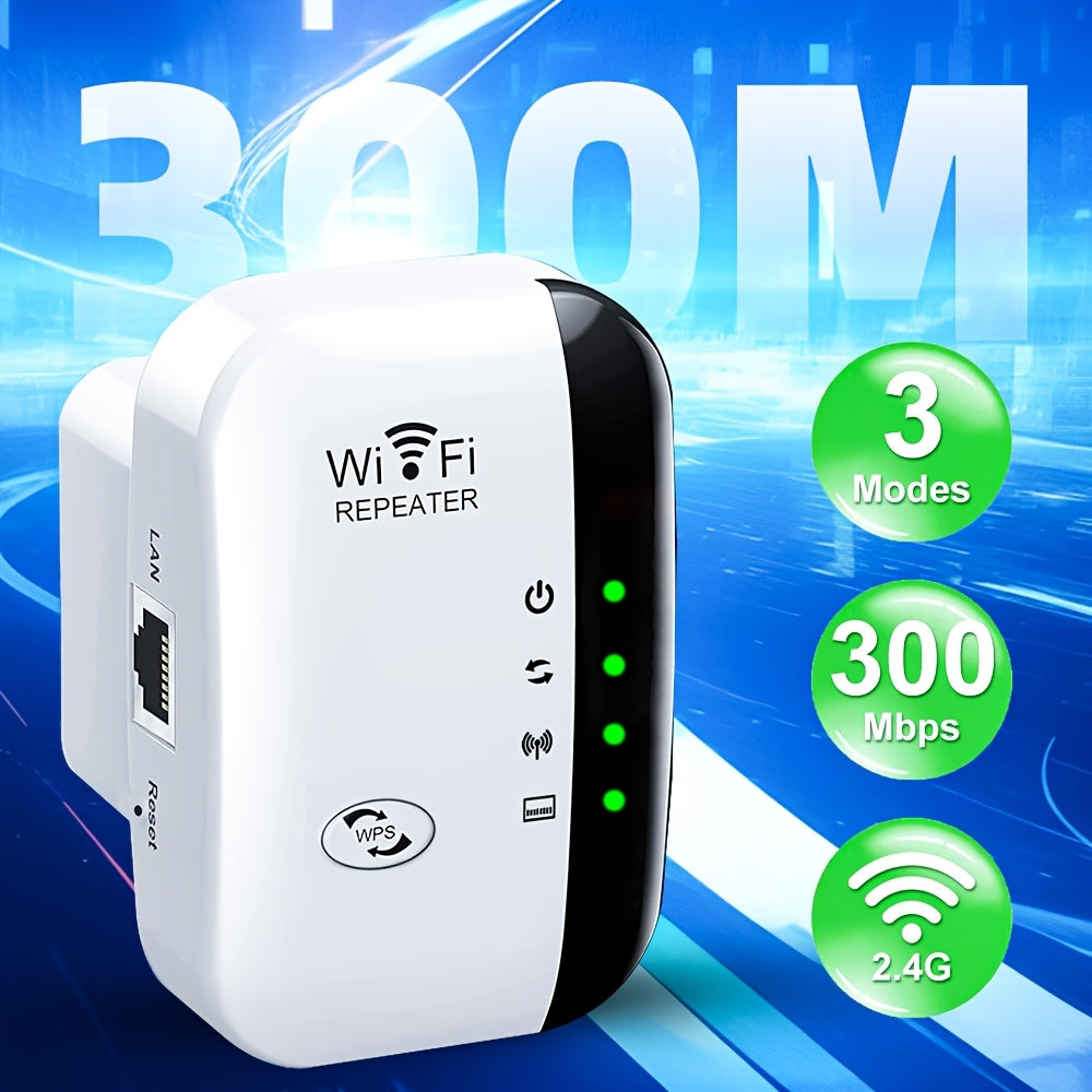 WiFi Extender – Long Range, Plug & Play Boost