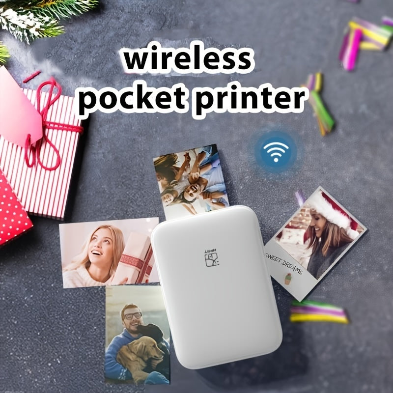 Mini Photo Printer – Wireless, Ink-Free & Travel-Ready