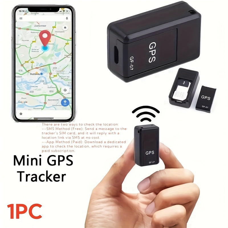 Mini GPS Tracker – Real-Time, Magnetic & Mobile-Controlled