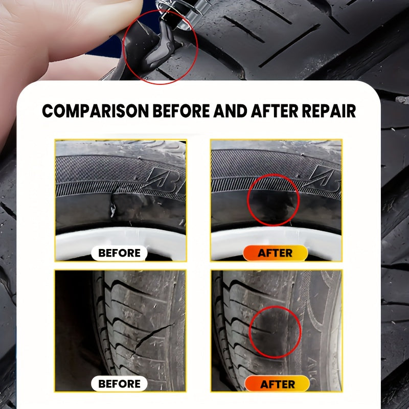Wheel Repair Tool – Flexible Filler for Cracks, Scratches & Seals