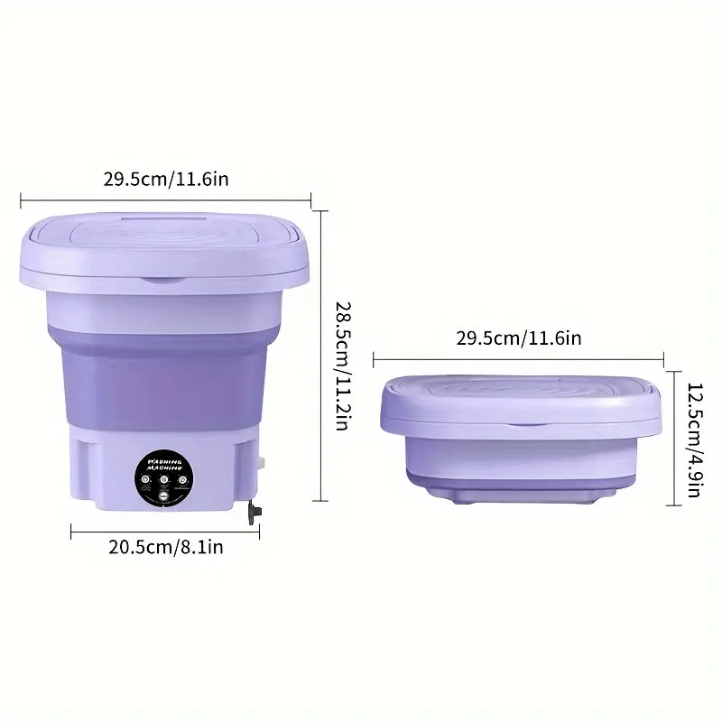 Mini Folding Washing Machine – Wash Anywhere, Anytime