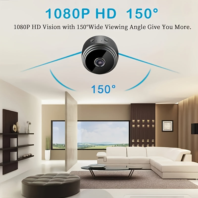 Mini HD Security Cam – Magnetic, Smart & Ultra Discreet