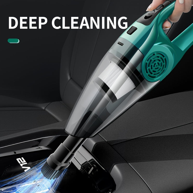 12V Car Vacuum Cleaner – Strong Suction, Handheld Power