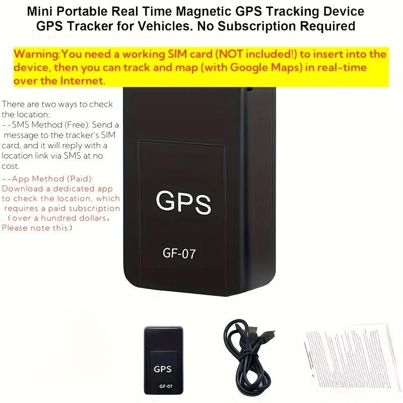 Mini GPS Tracker – Real-Time, Magnetic & Mobile-Controlled
