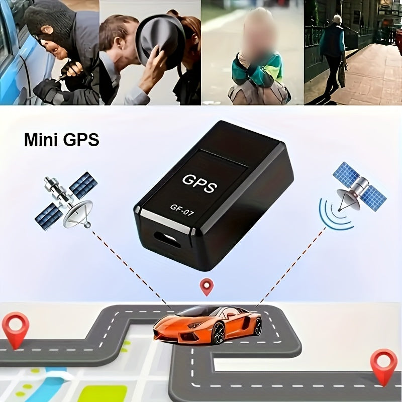 Mini GPS Tracker – Real-Time, Magnetic & Mobile-Controlled