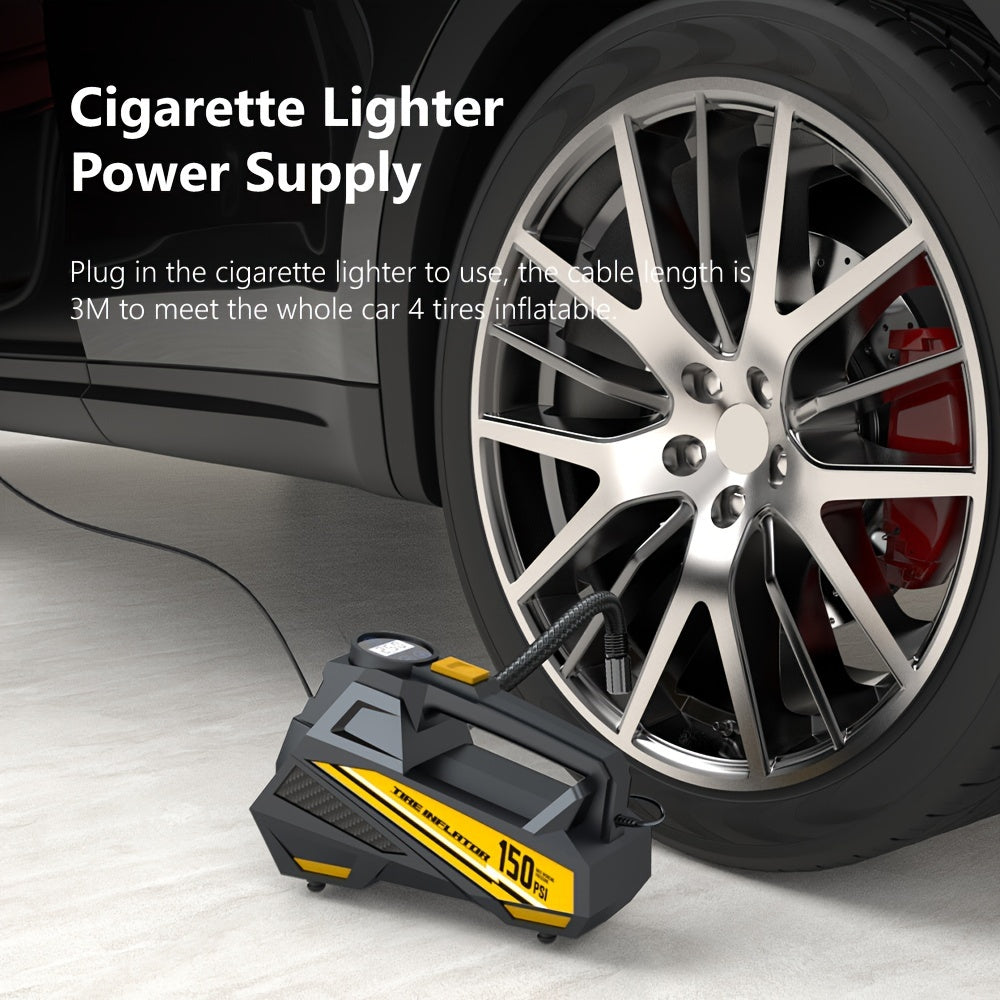 CaRSun Digital Tire Inflator – Portable Power, Precise Pressure