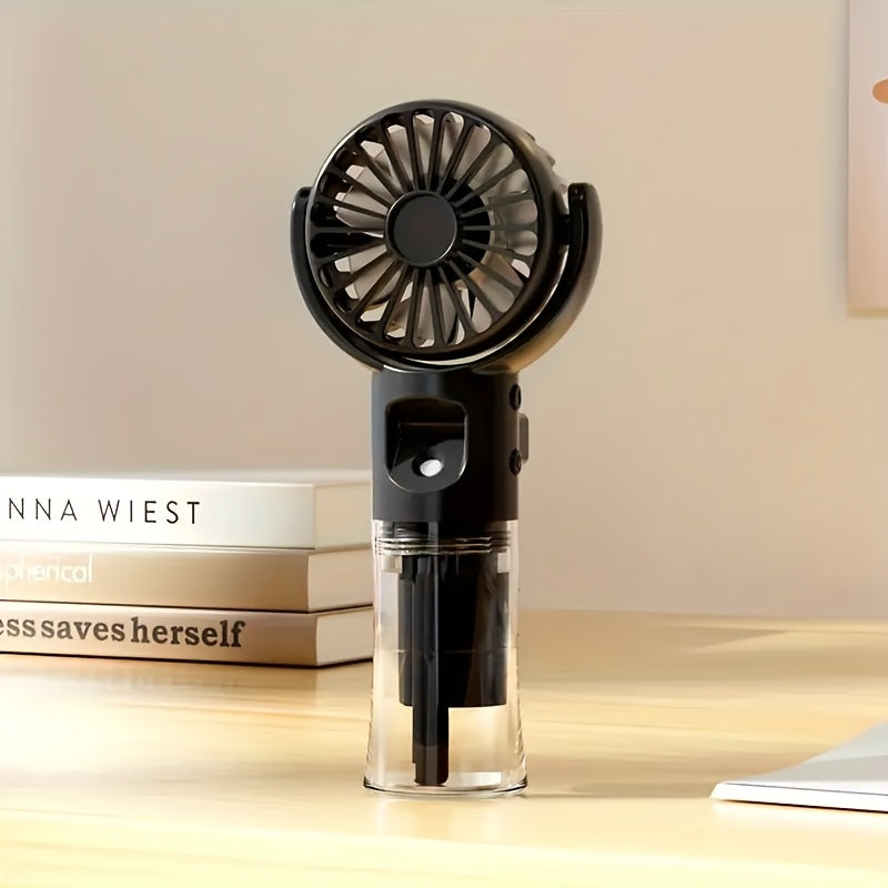 Portable Handheld Spray Fan with Humidifier