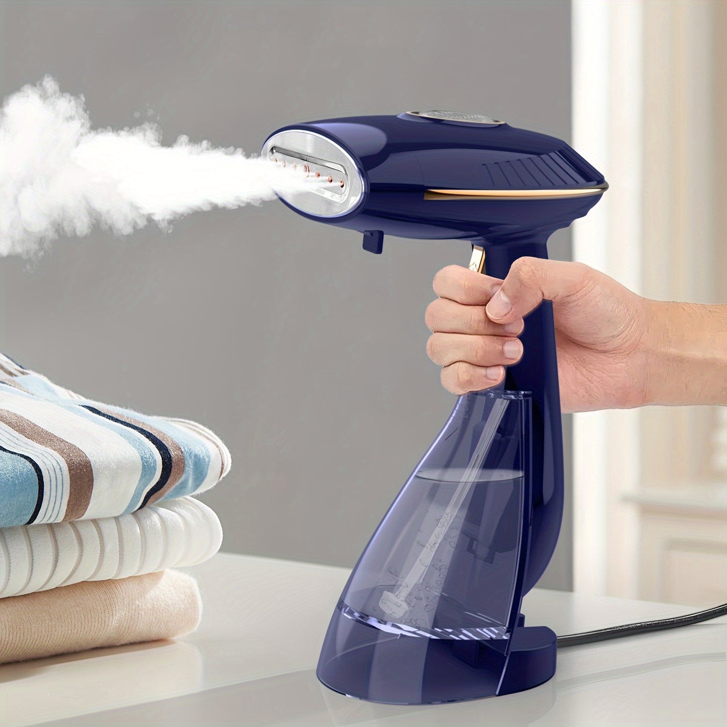 Portable Garment Steamer – 2-in-1 Iron & Wrinkle Remover