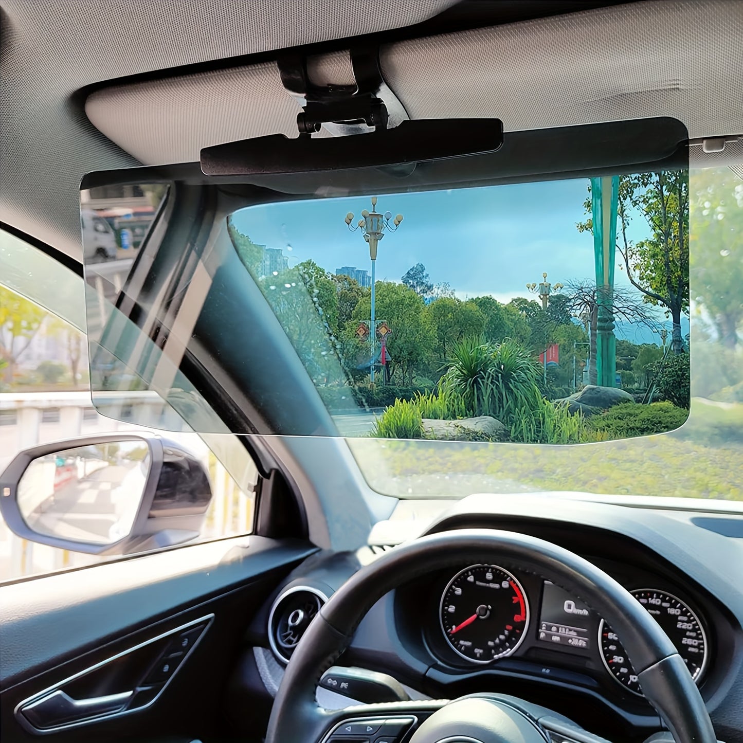Polarized Car Sun Visor – Anti-Glare, UV-Blocking