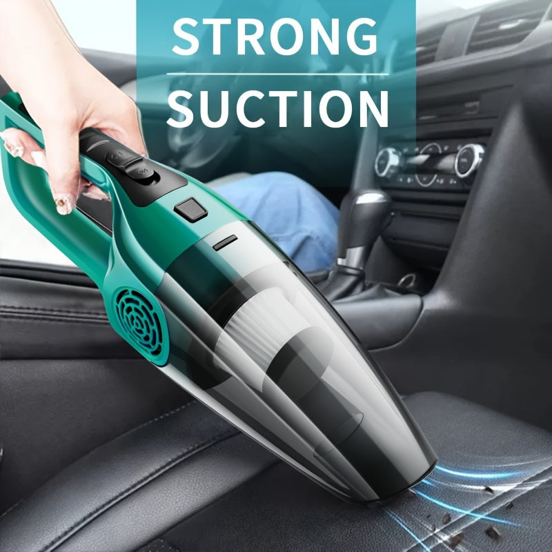 12V Car Vacuum Cleaner – Strong Suction, Handheld Power