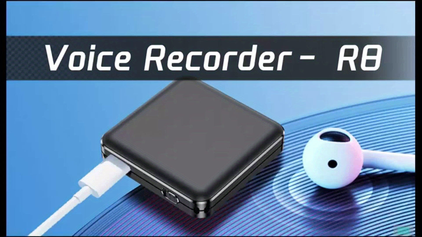 Voice Recorder – 50H Battery, 32GB Memory, Smart & Compact