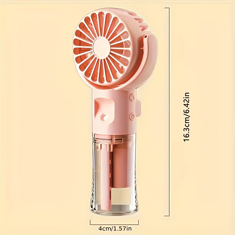 Portable Handheld Spray Fan with Humidifier
