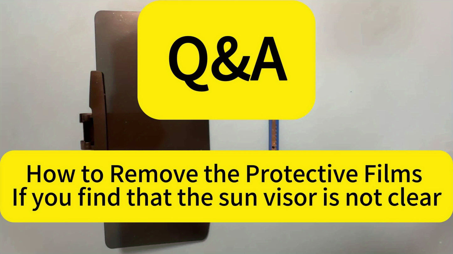 Polarized Car Sun Visor – Anti-Glare, UV-Blocking