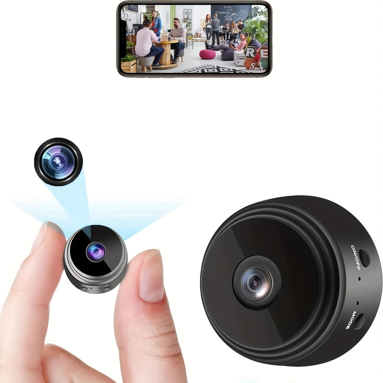 Mini HD Security Cam – Magnetic, Smart & Ultra Discreet
