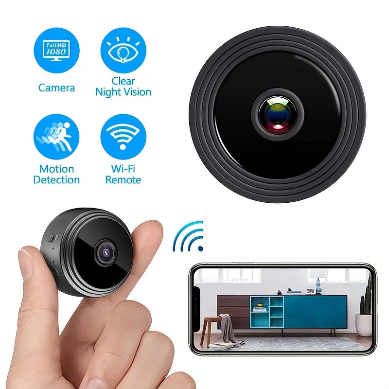 Mini HD Security Cam – Magnetic, Smart & Ultra Discreet
