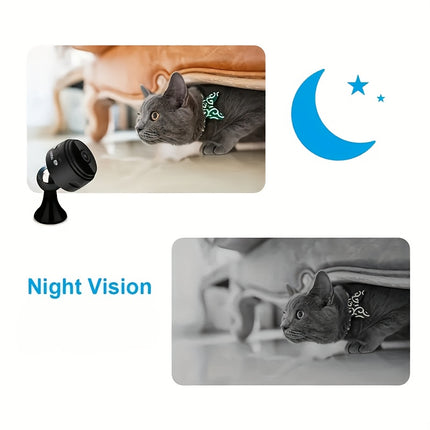 كاميرا مراقبة صغيرة عالية الدقة - مغناطيسية، ذكية، فائقة السرية