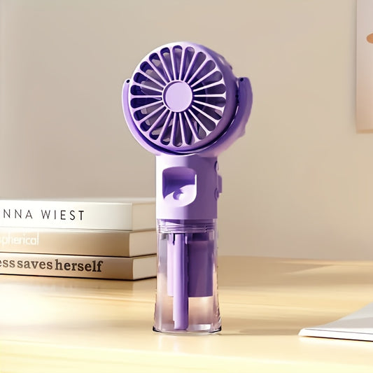 Portable Handheld Spray Fan with Humidifier