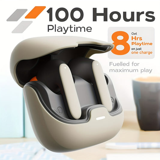 AI Translation Bluetooth Earbuds – Real-Time Voice, Music & More
