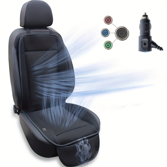 Car Seat Cooling Fan Cushion – Stay Cool, Drive Fresh