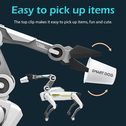 كلب روبوت ذكي يعمل بالتحكم عن بعد