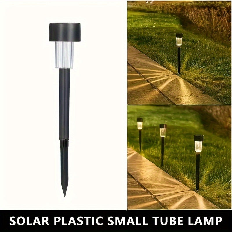 10 Solar Path Lights – Easy Install, Solar-Powered Glow