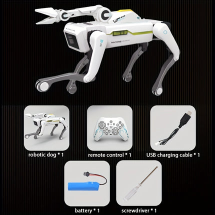 كلب روبوت ذكي يعمل بالتحكم عن بعد