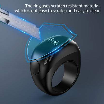 Zikr Smart Ring – Prayer Reminder, Counter & Qibla Guide