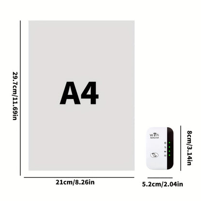 WiFi Extender – Long Range, Plug & Play Boost