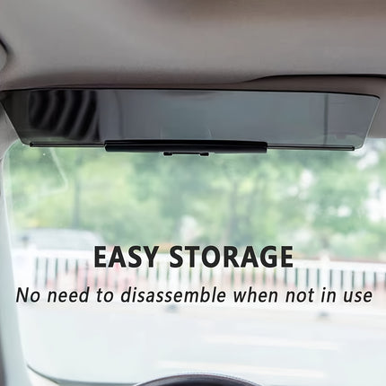 واقي شمس مستقطب للسيارة - مضاد للتوهج، ويحجب الأشعة فوق البنفسجية