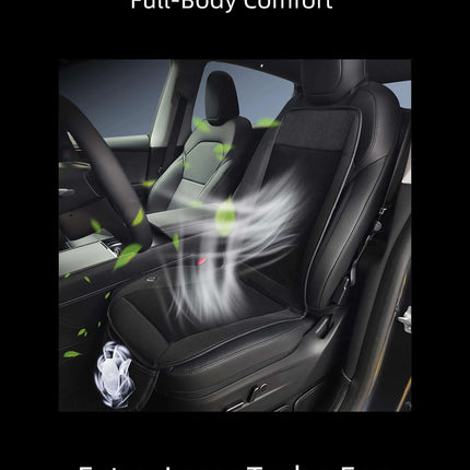 وسادة مروحة تبريد مقعد السيارة - حافظ على البرودة، وقُد بشعورٍ من الانتعاش