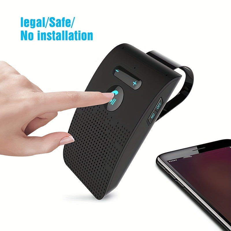 Wireless Car Speakerphone – Hands-Free Calls & Music on the Go
