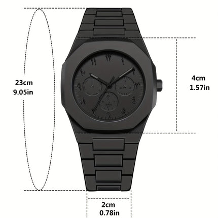 ساعة كوارتز رجالية بسيطة - أنيقة، بسيطة، خالدة