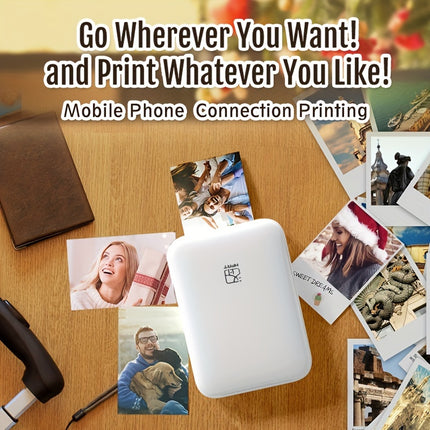 Mini Photo Printer – Wireless, Ink-Free & Travel-Ready