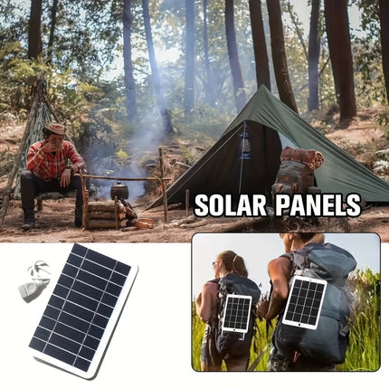 Portable Solar Charger – USB Powered, Compact & Travel-Ready