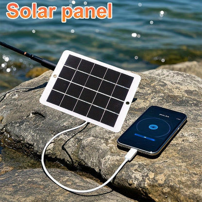 Portable Solar Charger – USB Powered, Compact & Travel-Ready