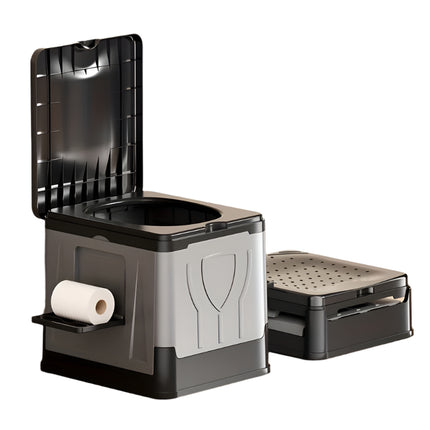 مرحاض تخييم محمول - سهل الاستخدام، صحي، وجاهز للسفر