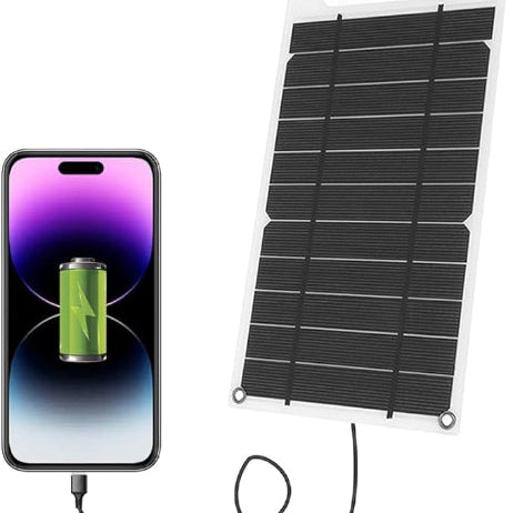 Portable Solar Charger – USB Powered, Compact & Travel-Ready