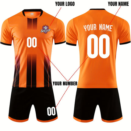 Customizable Youth Soccer Jersey Kit