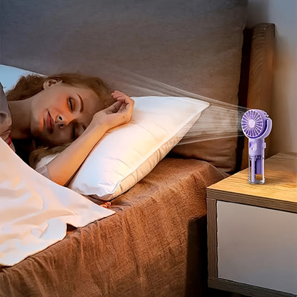 Portable Handheld Spray Fan with Humidifier