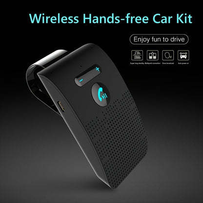 Wireless Car Speakerphone – Hands-Free Calls & Music on the Go