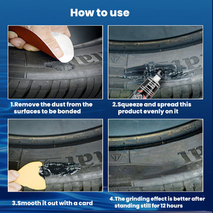 أداة إصلاح العجلات - حشو مرن للشقوق والخدوش والأختام